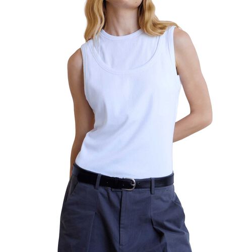 COMMONPLACE ESSENTIALS Millie Double Layer Tank
